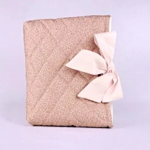 Quilted Bible Sleeve - Rose Cheetah