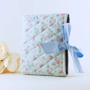Quilted Bible Sleeve - Ditsy Pink Garden